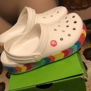 NWT Crocs Summer Clogs